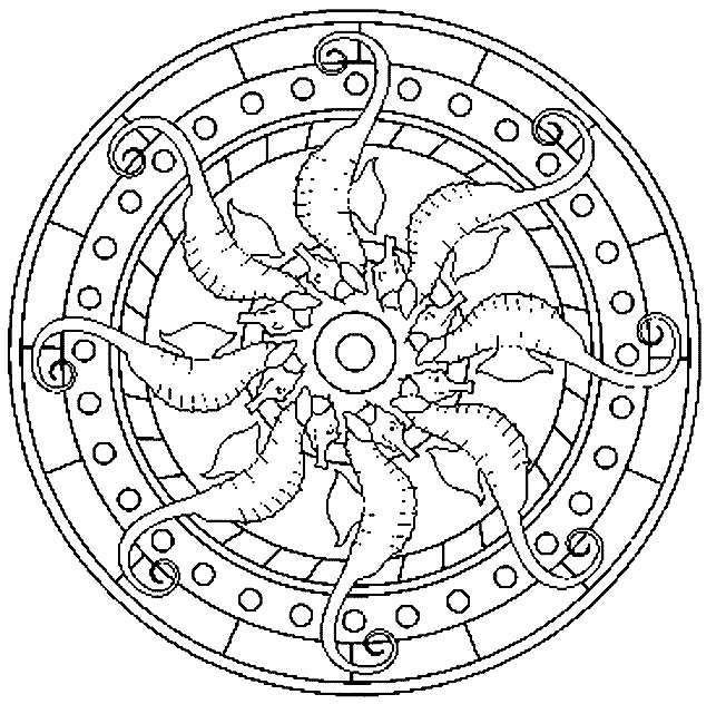 Mandalas Animaux 115